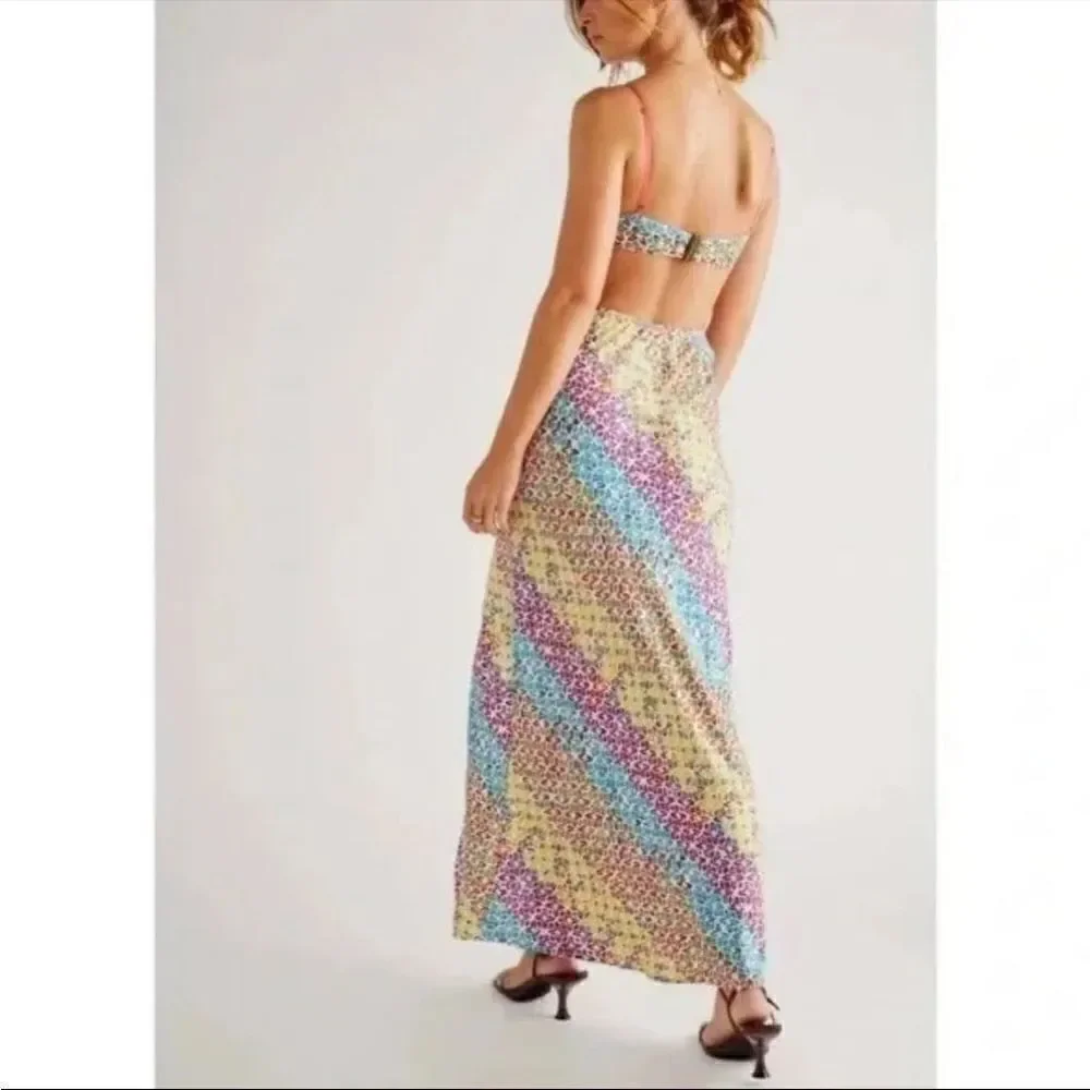 Free People Dresses Free People Kaleidoscope Dreams Maxi Dress medium
